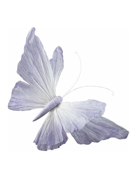 Mariposa con clip para escaparates de primavera en tiendas y centros comerciales