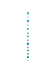 Guirnalda de mariposas 3D para la decorar en primavera centros comerciales y escaparates 2