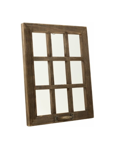 Ventana de madera para escaparates de pastelerías en pascua de semana santa