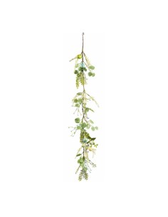 Guirnalda de hojas de potos para la decorar en primavera centros comerciales y escaparates 2