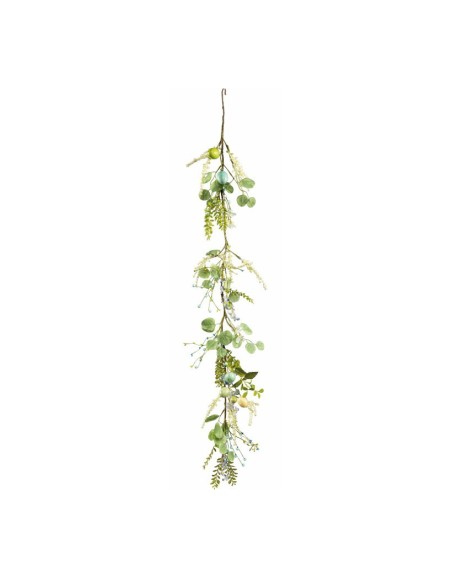 Guirnalda de hojas de potos para la decorar en primavera centros comerciales y escaparates