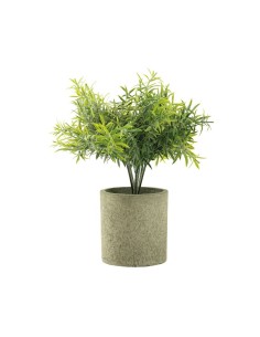 Planta en macetero para decorar con plantas y árboles artificiales en escaparates 2