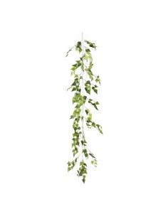 Guirnalda de hojas de abedul para decorar con plantas artificiales en escaparates 2