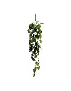 Planta monstera colgante para decorar con plantas y árboles artificiales en escaparates 2