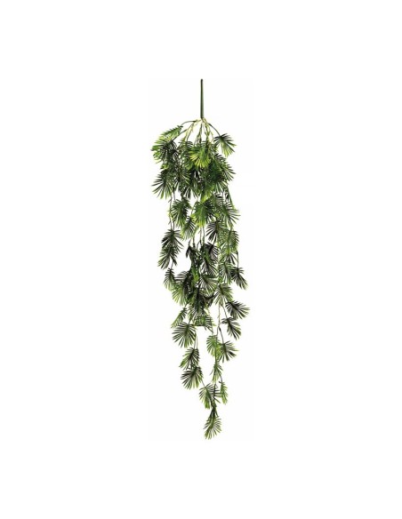 Planta de palma colgante para decorar con plantas y árboles artificiales en escaparates