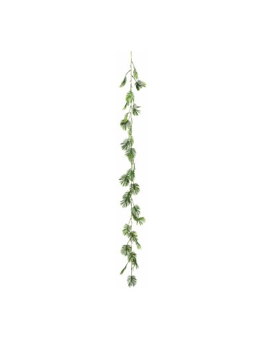 Guirnalda de hojas de palma para decorar con plantas artificiales en escaparates
