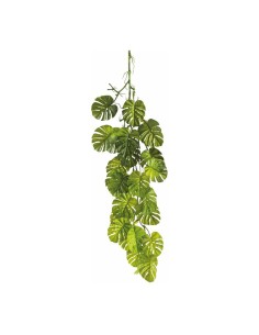 Planta monstera colgante para decorar con plantas y árboles artificiales en escaparates 2