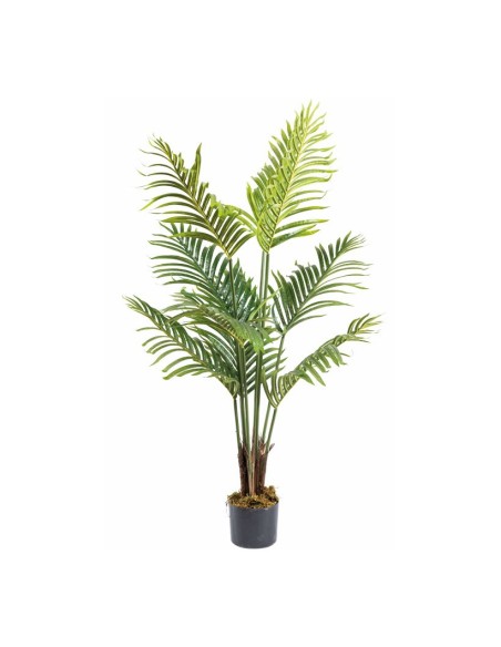 Planta de Palma con macetero para decorar con plantas y árboles artificiales en escaparates