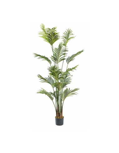 Planta de Palma con macetero para decorar con plantas y árboles artificiales en escaparates