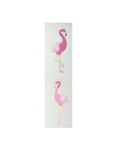 Flamenco perfilado para la decorar espacios y escaparates de verano con mamíferos y aves 2