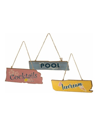 Poste de direcciones "beach" para la decoración de espacios y escaparates en verano