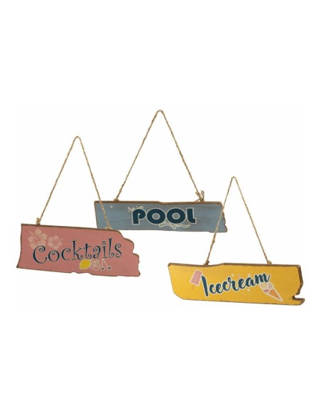 Poste de direcciones "beach" para la decoración de espacios y escaparates en verano