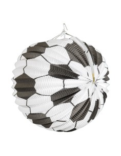 Farolillo pelota de fútbol para decoración futbolística y deportes en escaparates 2