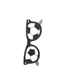 Gafas de sol topos pelota fútbol para decoración futbolística y deportes en escaparates 2