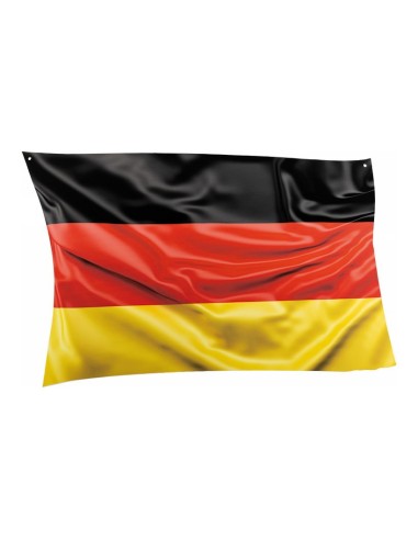 Bandera Alemana para decoración futbolística y deportes en escaparates