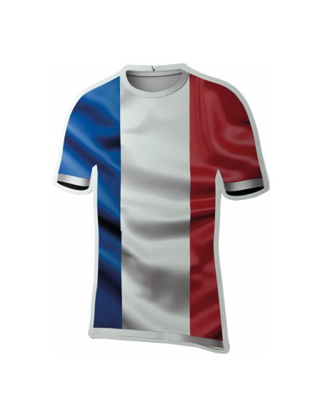 Camiseta de fútbol de Francia para decoración futbolística y deportes en escaparates