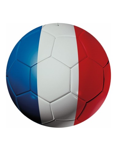 Pelota de fútbol Francia para decoración futbolística y deportes en escaparates