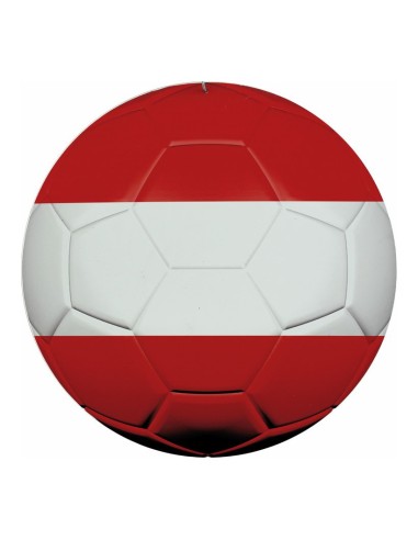 Pelota de fútbol de Aústria para decoración futbolística y deportes en escaparates
