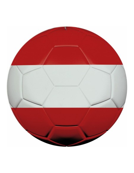 Pelota de fútbol de Aústria para decoración futbolística y deportes en escaparates