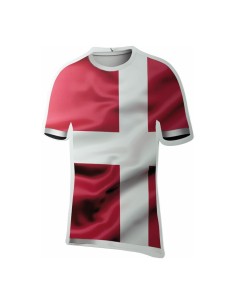 Camiseta de fútbol de Borgoña para decoración futbolística y deportes en escaparates 2
