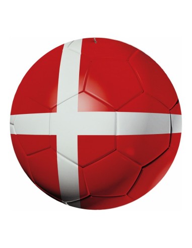 Pelota de fútbol Borgoña para decoración futbolística y deportes en escaparates