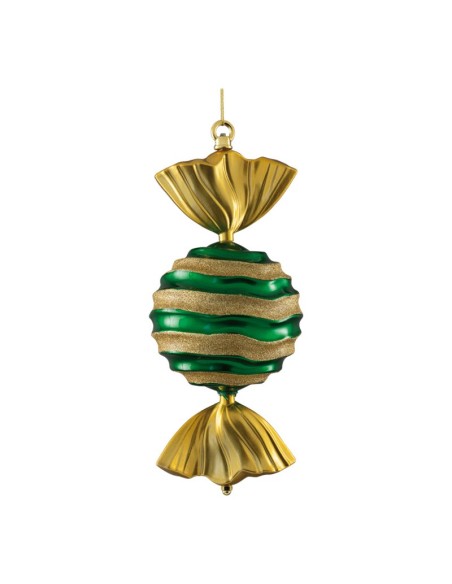 Caramelo para la decoración navideña de centros comerciales calles tiendas