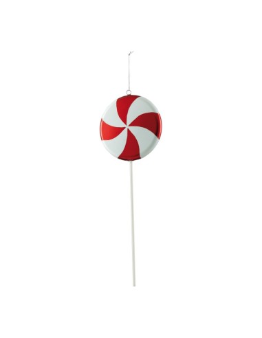 Piruleta para la decoración navideña de centros comerciales calles tiendas
