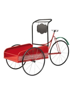 Triciclo de reparto para la decoración navideña de centros comerciales calles tiendas 2