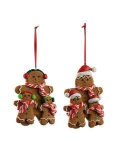 Adorno galleta jengibre para la decoración navideña de centros comerciales calles tiendas 2