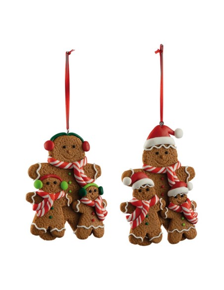 Adorno galleta jengibre para la decoración navideña de centros comerciales calles tiendas