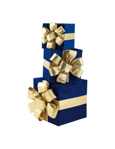 Cajas de regalo (3 tamaños) para la decoración de árboles de navidad