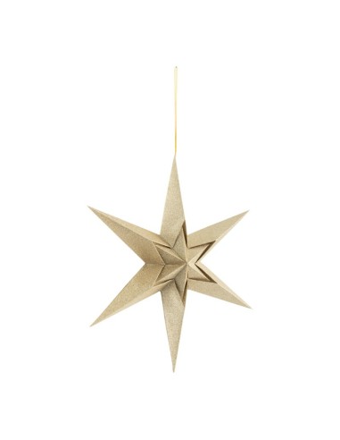 Estrella plegable para la decoración de centros comerciales calles y tiendas