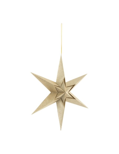 Estrella plegable para la decoración de centros comerciales calles y tiendas