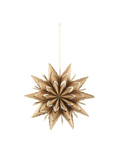 Estrella plegable para la decoración de centros comerciales calles y tiendas 2