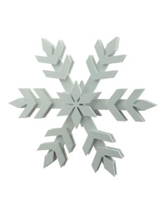 Copo de nieve Para escaparates de invierno en tiendas y centros comerciales 2