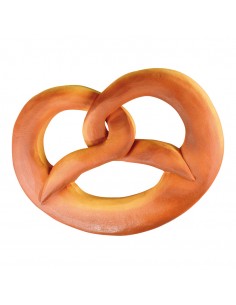 Imitación de pretzel gigante para panaderías pastelerías y escaparates de tiendas