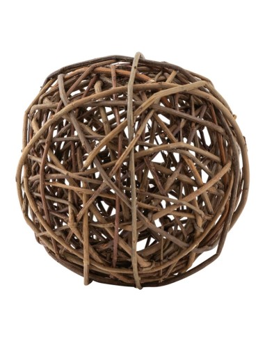 Bola de sauce para la decoración otoñal de escaparates y espacios