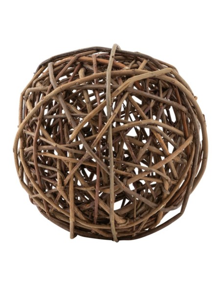 Bola de sauce para la decoración otoñal de escaparates y espacios