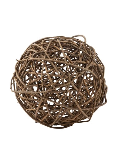 Bola de sauce para la decoración otoñal de escaparates y espacios