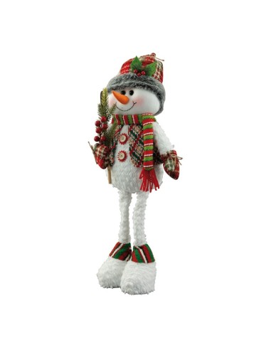 Muñeco de nieve para decoración de escaparates en invierno