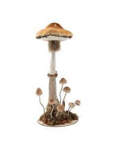 Champiñón para escaparates de otoño en tiendas y centros comerciales 2