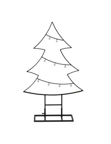 Abeto para la decoración de navidad con bolas y accesorios