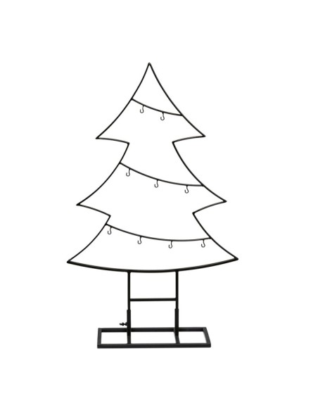 Abeto para la decoración de navidad con bolas y accesorios