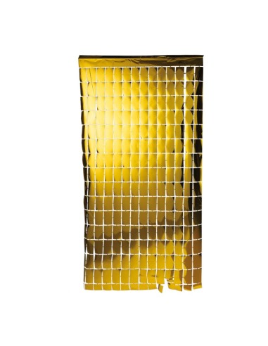 Cortina de aluminio para la decoración navideña de centros comerciales calles tiendas