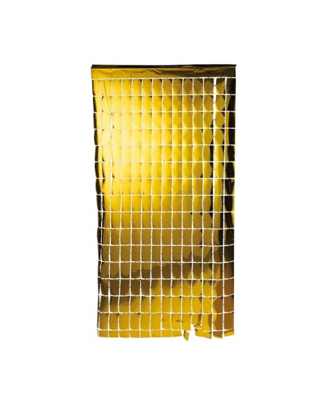 Cortina de aluminio para la decoración navideña de centros comerciales calles tiendas
