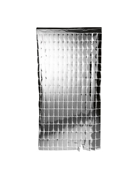 Cortina de aluminio para la decoración navideña de centros comerciales calles tiendas