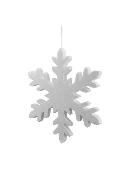 Copo de nieve Para escaparates de invierno en tiendas y centros comerciales