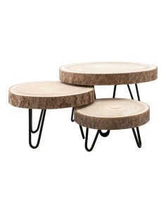 Mesitas bajas para la decoración otoñal de escaparates y espacios 2