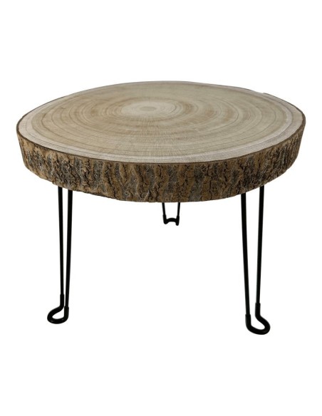 Mesa baja para la decoración otoñal de escaparates y espacios