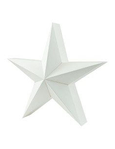 Estrella 3D para la decoración de centros comerciales calles y tiendas 2